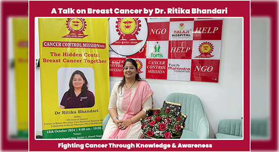 Celebrating Holi Cancer Control Mission