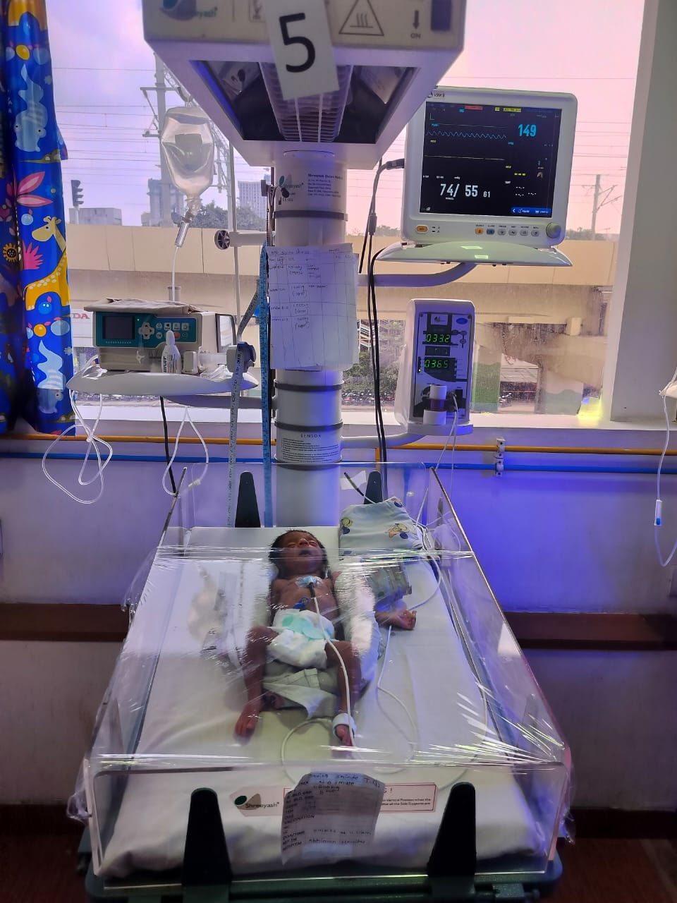 Baby of Savita Shinde - Twins